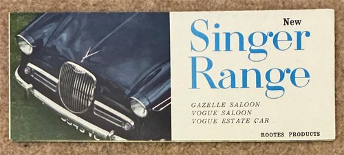 Singer range gazelle vogue - gazelle,