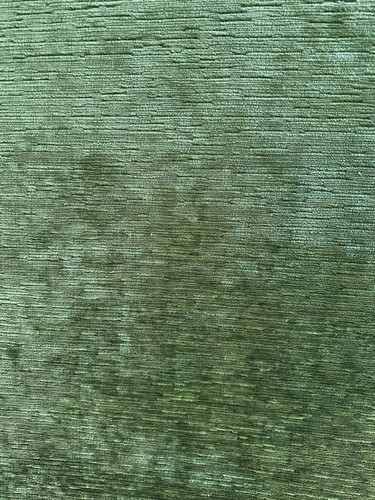 Limerick leaf green chenille - green,