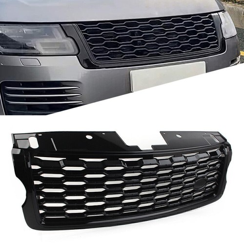 Front bumper upper mesh grille - mesh,