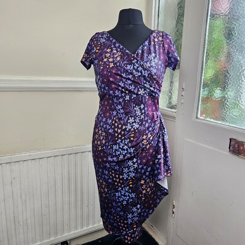 Lady vintage floral ruched - lady,