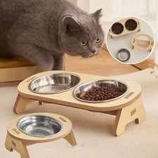 Non-Slip Pet Bowl With Stand