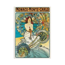 Alphonse Mucha Monaco Monte