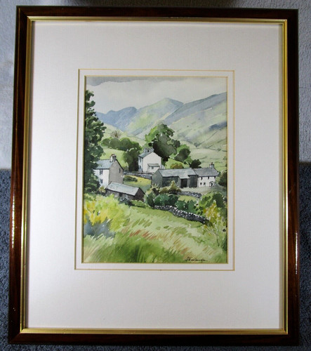 Lovely vintage framed stanley - framed,