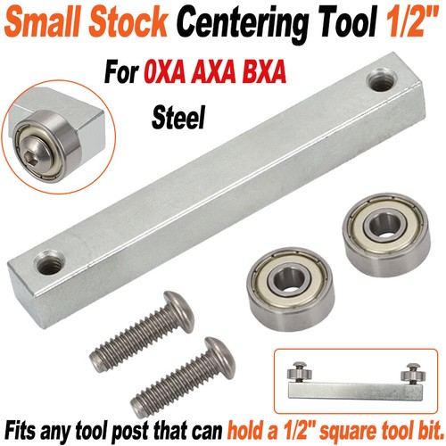 Small stock centering - tool, w/