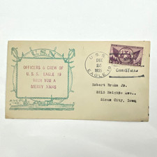 1935 USS Eagle 19 Christmas
