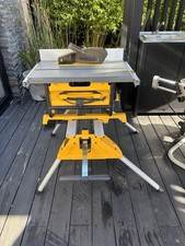 Dewalt DW745 GB Table Saw with Rolling Stand DE7400 Excellent Cond. barely used 