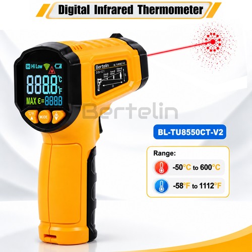 Digital infrared thermometer - digital,