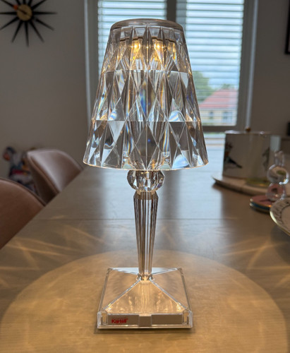 Kartell table lamp transparent - lamp,
