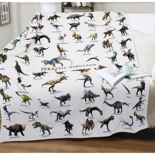 Jurassic dinosaur blanket - dinosaur,