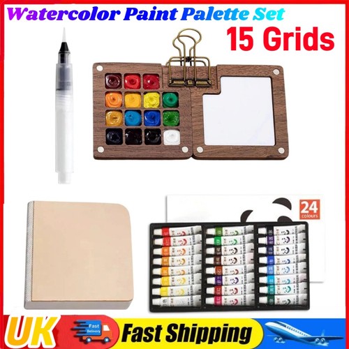 Travel watercolor set small - watercolor,