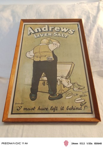 Framed andrews liver salt - framed,