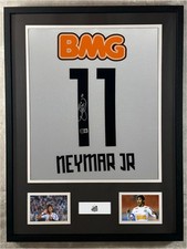 Neymar Jr Signed Jersey Framed