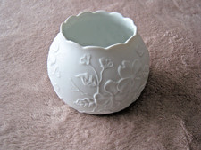Kaiser Porcelain, White bisque Bulbous Vase