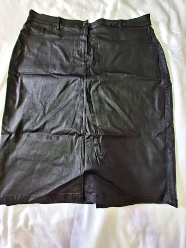 Next black faux leather - faux, pencil