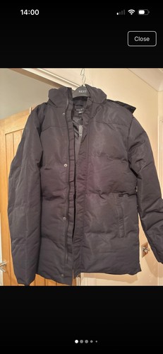 Puffer coat boohoo man size - puffer, man,