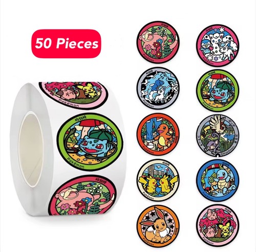 Pokemon stickers pack - 50, cute