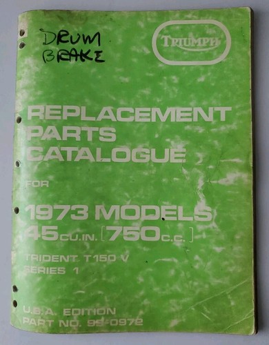 1973 oem triumph trident - trident, t150
