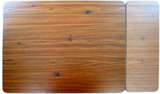 Westfalia T2 Bay Berlin Table Woodboard Large part with edge trim  C9218-231123a