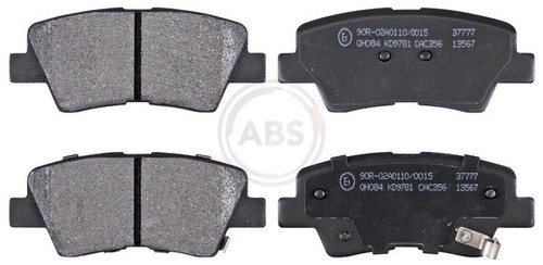Brake pad set disc - brake,