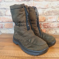 Ladies Romika Snow Boots Olive Green EUR Size 36 UK 3