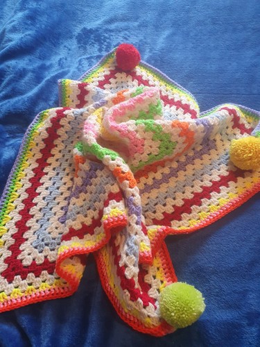 Colourful baby crochet - colourful,