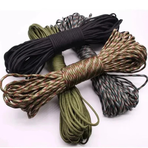 550lb paracord 4mm core - 550lb, 7-core
