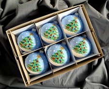 Hand Made Mouth Blown set of 6