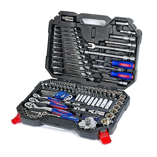 123 piece drive socket set - 123-piece,