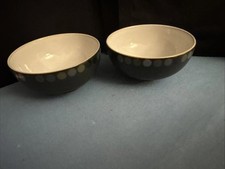 Rare Set Of 2  Black Green