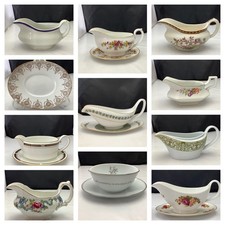 China Gravy Boat & Plate /