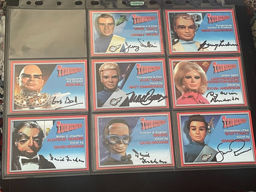 Thunderbirds cards inc 2001 - thunderbirds,