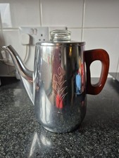 Sona J121 Stove Top Coffee Pot Percolator 1970s Retro Vintage. Stratford 