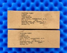 TWO GE 6L6G Tubes /Amplitrex