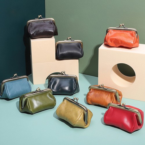 Genuine leather wallet coin - wallet,