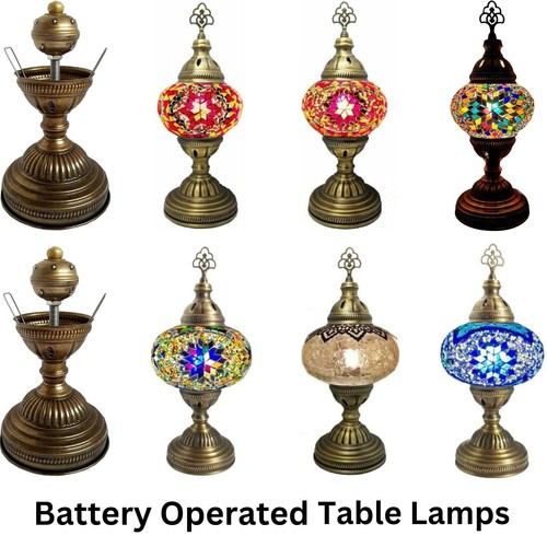 Turkish battery table lamp - table,