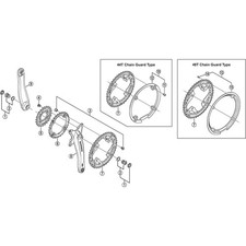 Shimano Spares FC-M431-8 chain