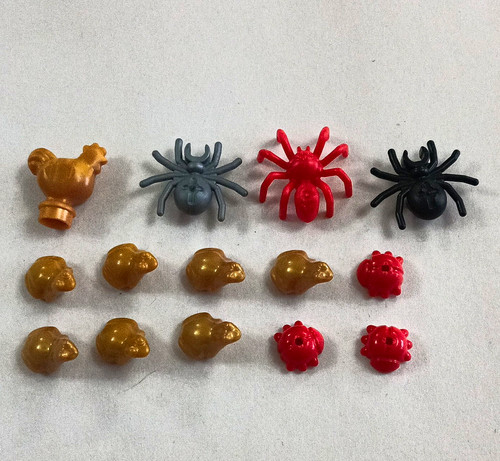 Lego spiders chicken - lego, spiders,