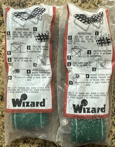 Nos vintage wizard green - nos,