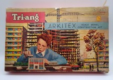 Vintage Tri-ang Arkitex Set No A Scale Model Construction Kit Spot On Handbook