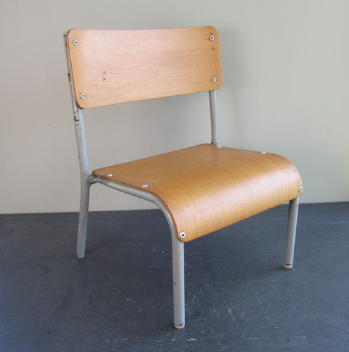 Vintage plywood and metal - vintage,