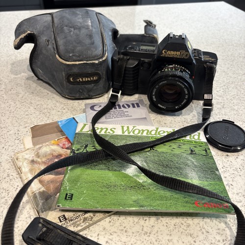 Canon t70 slr 35mm film - t70,