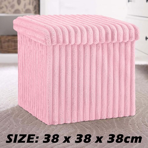 Foldable ribbed storage box - foldable,
