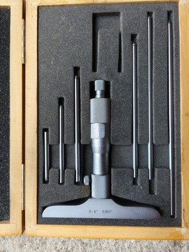 Depths micrometer boxed - micrometer,