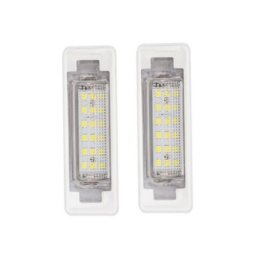 2pcs license plate - plate, lights