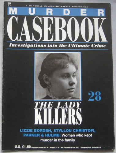 Murder casebook magazine - murder,