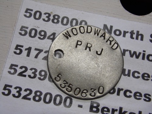 Ww2 relic dogtag identity - ww2,