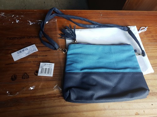 Nathalie anderson blue - nathalie, handbag