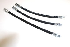SET OF 3 FLEXIBLE BRAKE HOSES