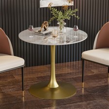 Round dining table - round,