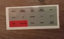 Akai MPC 60 And MPC 3000 LE grey colour Button Decal Set